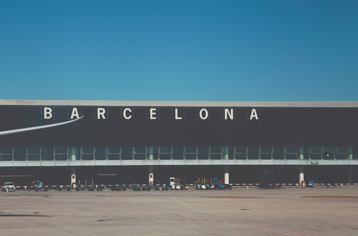 Barcelona flygplats Josep Tarradellas El prat