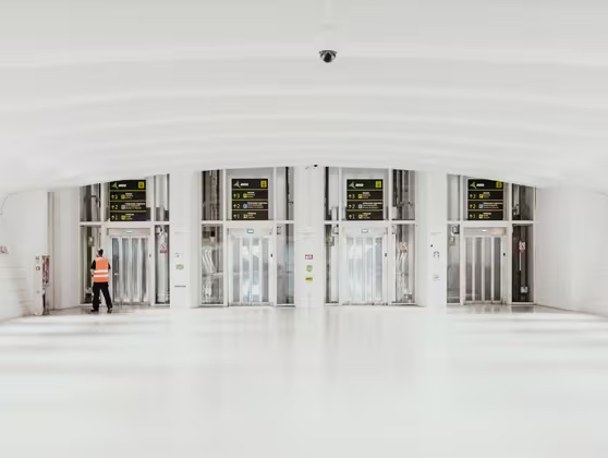 Terminalen på Bilbao lufthavn